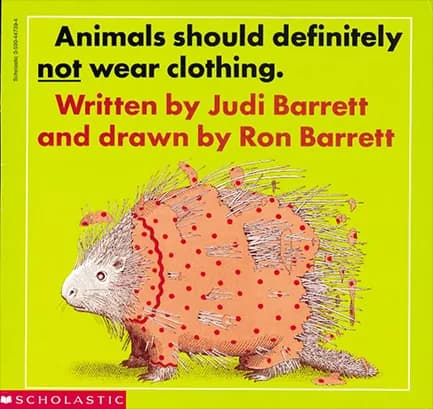 Animals should definitely not wear clothing